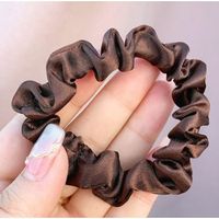 scrunchie Dark brown scrunchie Dark brown