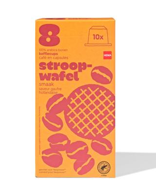051 Koffiecups Stroopwafel - 10 Stuks