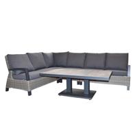 Cascaval Lounge Dining Set Buitengewoon L275x210 x B80 x H88 de Boet - Buitengewoon de boet