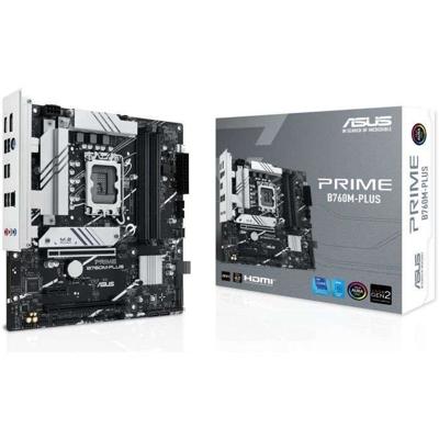 Moederbord - ASUS - PRIME B760M-PLUS - Intel B760 LGA 1700 micro ATX