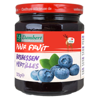 Damhert Puur Fruit Confituur Bosbessen