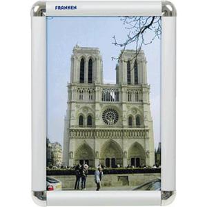 Franken BS0701 Fotowisselframe Transparant, Zilver (b x h x d) 240 x 327 x 12 mm DIN A4