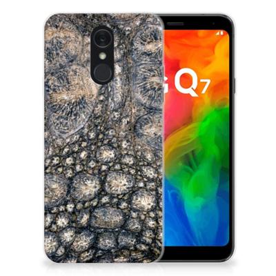 LG Q7 | TPU Hoesje | Krokodillenprint