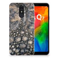 LG Q7 | TPU Hoesje | Krokodillenprint