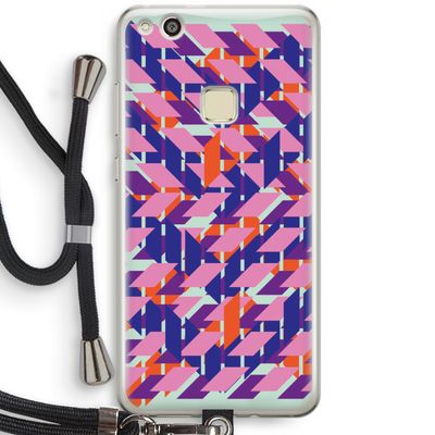 Skew Blush 3: Huawei Ascend P10 Lite Transparant Hoesje met koord