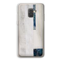 Meet you there: Samsung Galaxy A8 (2018) Transparant Hoesje