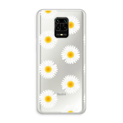Margrietjes: Xiaomi Redmi Note 10 Lite Transparant Hoesje
