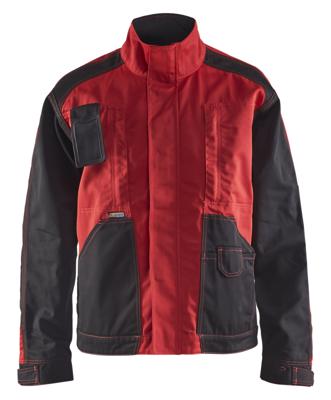 Blåkläder Profieljack. Ongevoerd 40631860 | Rood/Zwart | Maat M - 7330509268254
