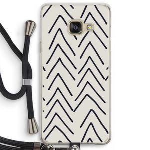 Marrakech Arrows: Samsung Galaxy A3 (2016) Transparant Hoesje met koord