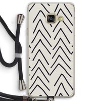 Marrakech Arrows: Samsung Galaxy A3 (2016) Transparant Hoesje met koord