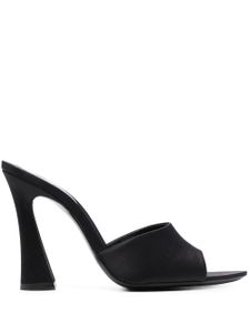 Saint Laurent mules Suite 105 mm en cuir - Noir