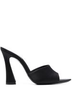 Saint Laurent mules Suite 105 mm en cuir - Noir - thumbnail