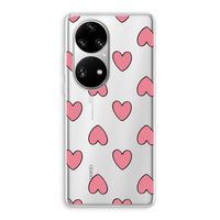 Ondersteboven verliefd: Huawei P50 Pro Transparant Hoesje