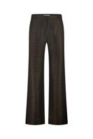 Lexie sparkle waffle trousers - black/gold - 13338