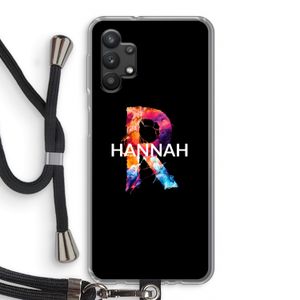 Abstract Spectrum: Samsung Galaxy A32 5G Transparant Hoesje met koord