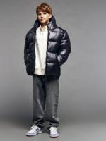 Puffy donsjack JONEN antraciet