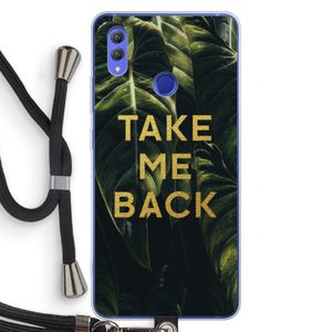 Take me back: Honor Note 10 Transparant Hoesje met koord