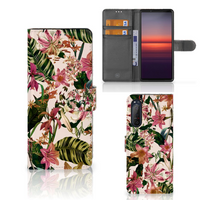 Sony Xperia 5II Hoesje Flowers - thumbnail