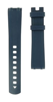 Horlogeband Omega 032CVZ010127 Rubber Blauw 20mm