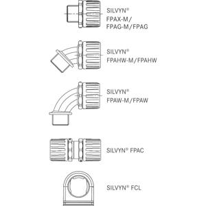 LAPP 61754060 SILVYN® FPAS 42 GY Beschermslang (ribbelslang) Grijs 35.50 mm 25 m