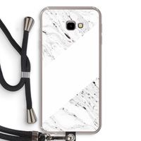 Biggest stripe: Samsung Galaxy J4 Plus Transparant Hoesje met koord