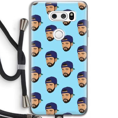 Drake Away: LG V30 Transparant Hoesje met koord