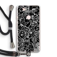 Vexx Black City : Pixel 3 XL Transparant Hoesje met koord