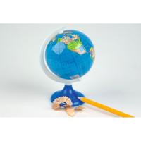 Wereldbol puntenslijper - 18 cm - Kantoor benodigdheden - Schoolspullen - Wereldbollen - Globes