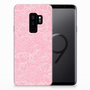 Samsung Galaxy S9 Plus TPU Case White Flowers