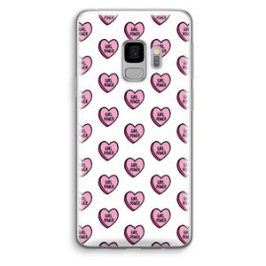 GIRL POWER: Samsung Galaxy S9 Transparant Hoesje