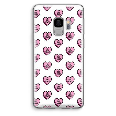 GIRL POWER: Samsung Galaxy S9 Transparant Hoesje
