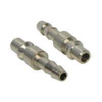 Adaptor 1/4 inch man slangdrager 7mm 2 stuks 0684837