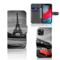 Apple iPhone 11 Pro Flip Cover Eiffeltoren - thumbnail