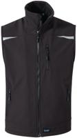 Pionier WORKWEAR softshell vest "uni " softshell vest gr. m pioneer black