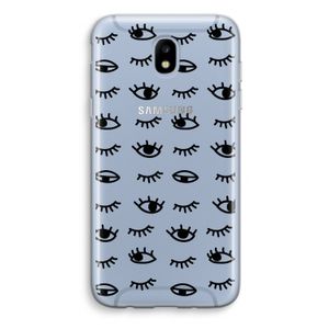 Eye pattern #2: Samsung Galaxy J5 (2017) Transparant Hoesje