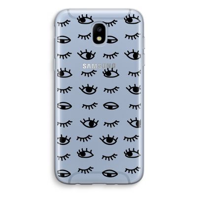 Eye pattern #2: Samsung Galaxy J5 (2017) Transparant Hoesje