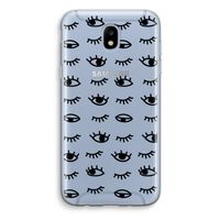 Eye pattern #2: Samsung Galaxy J5 (2017) Transparant Hoesje Eye pattern #2: Samsung Galaxy J5 (2017) Transparant Hoesje