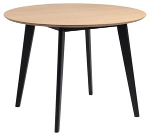 Bendt Ronde Eettafel Torkil Ø105cm - Naturel/Zwart