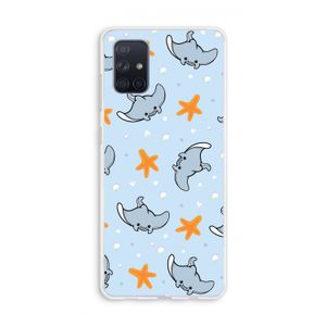 Manta: Galaxy A71 Transparant Hoesje