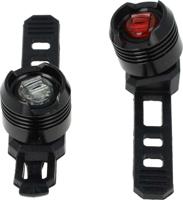 Verlichtingsset Simson bullet batterij - zwart