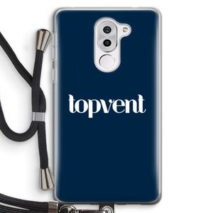 Topvent Navy: Honor 6X Transparant Hoesje met koord