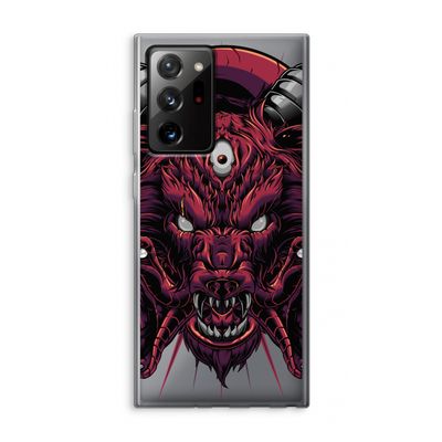 Hell Hound and Serpents: Samsung Galaxy Note 20 Ultra / Note 20 Ultra 5G Transparant Hoesje