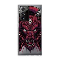 Hell Hound and Serpents: Samsung Galaxy Note 20 Ultra / Note 20 Ultra 5G Transparant Hoesje