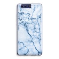 Blauw marmer: Honor 9 Transparant Hoesje