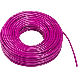 PUR kabel H07BQ-F 3 x 1,5mm kleur pink (50 meter)