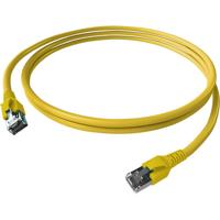 EasyLan FlexBoot Patchkabel Kat.6A, S/FTP, geel, 3 m