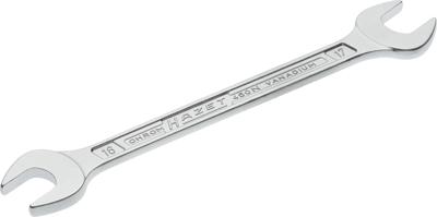 HAZET Dubbele steeksleutel 450N-16X17 · Buiten-zeskant-profiel · SW 16 x 17 mm
