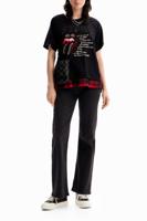 Oversized T-shirt The Rolling Stones - BLACK - S