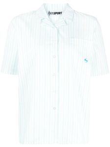 OpéraSPORT chemise à manches courtes en coton recyclé - Blanc
