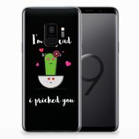 Samsung Galaxy S9 Telefoonhoesje met Naam Cactus Glad Samsung Galaxy S9 Telefoonhoesje met Naam Cactus Glad